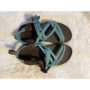 Kids' Chaco ZX/1 EcoTread Sandals Blue Size 13
